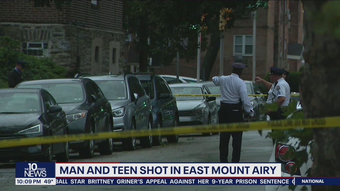 Police: Man and teen injured after East Mount Airy double shooting